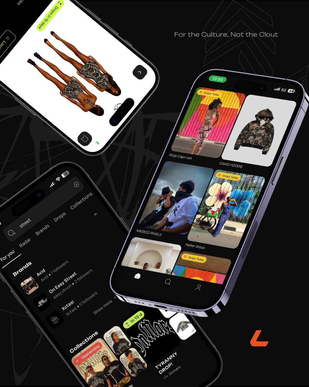 Labeld product surface